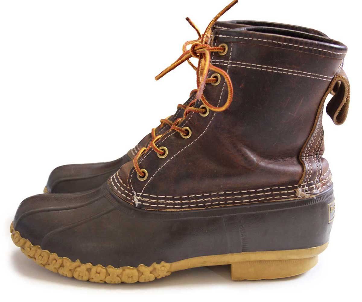 USA製 L.L.Bean チェックライナー 6ホール ビーンブーツ