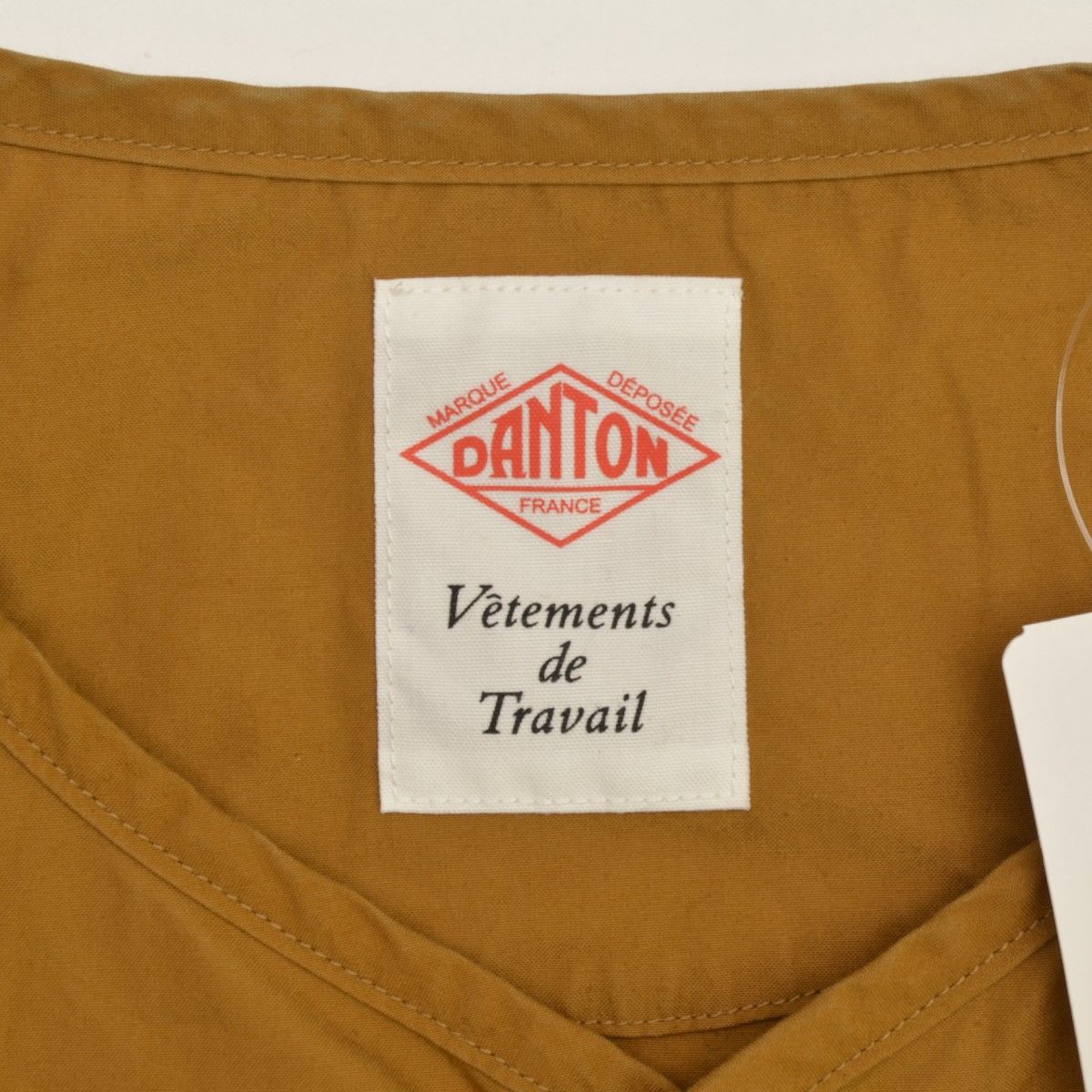 DANTON】JD-8876 DUK ダウンプルーフノーカラーコットンジャケット - メルカリ