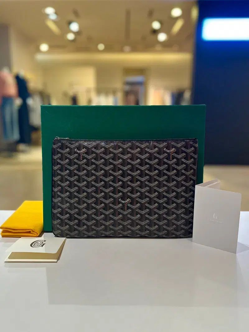 Maison Goyard ゴヤール 瀬名 泉 セナ ポシェット MM ブラック クラッチバッグ APMSENAT2MM