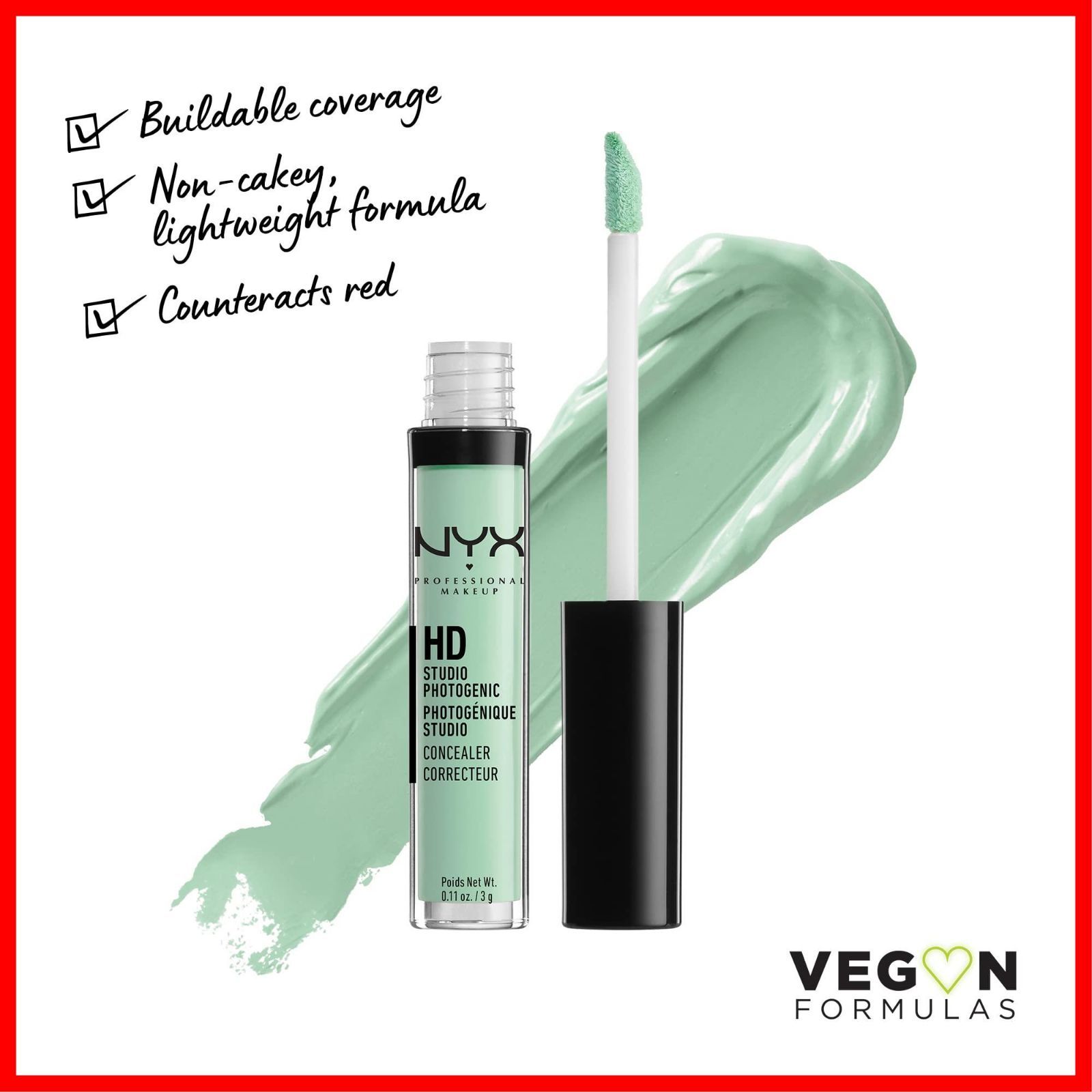  商品 NYX Professional Makeup ニックス プロフェッショナル メイクアップ コンシーラー ワンド 12 グリーン コンシーラー トライアルセット サンプル