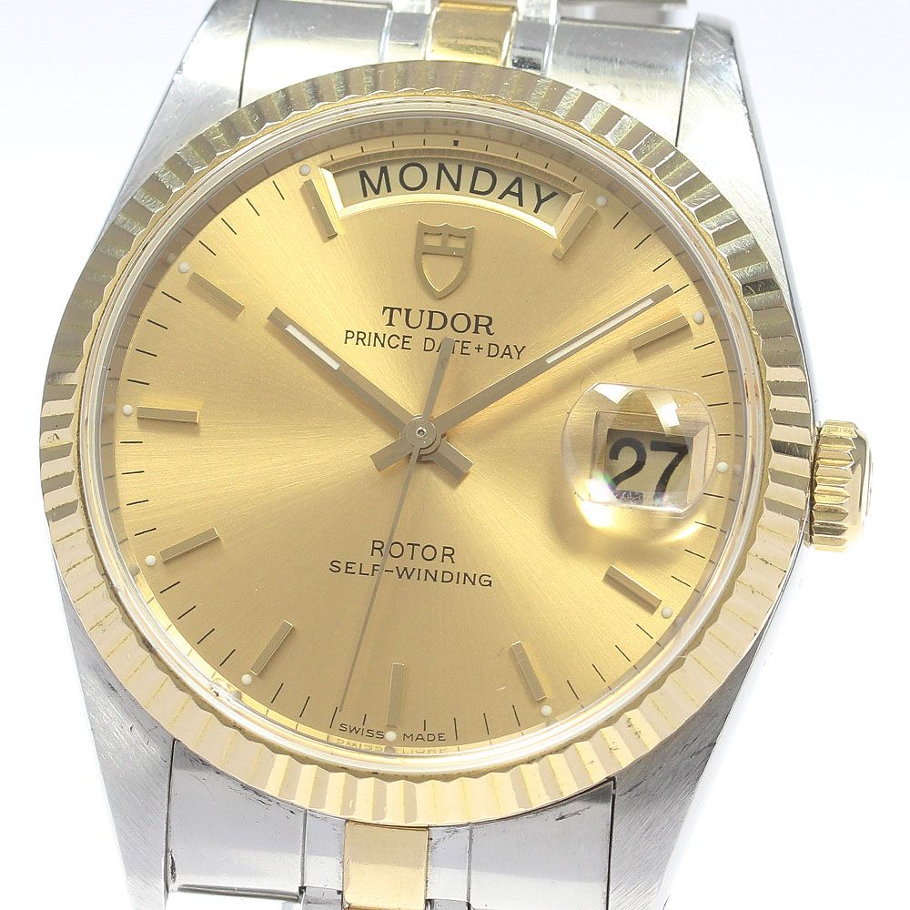 チュードル TUDOR 76213 プリンス デイトデイ 自動巻き メンズ_863482