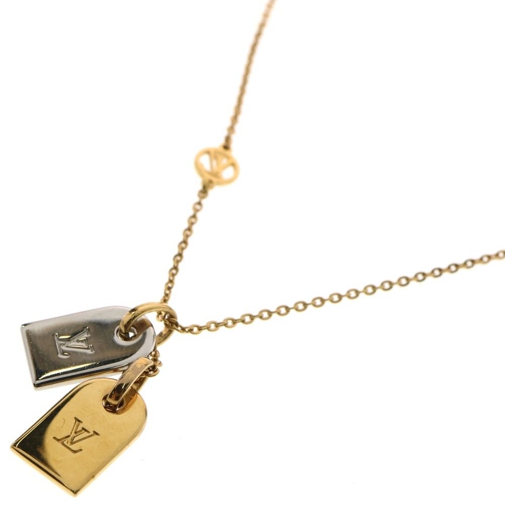 LOUIS VUITTON (ルイヴィトン) ナノグラム ネックレス