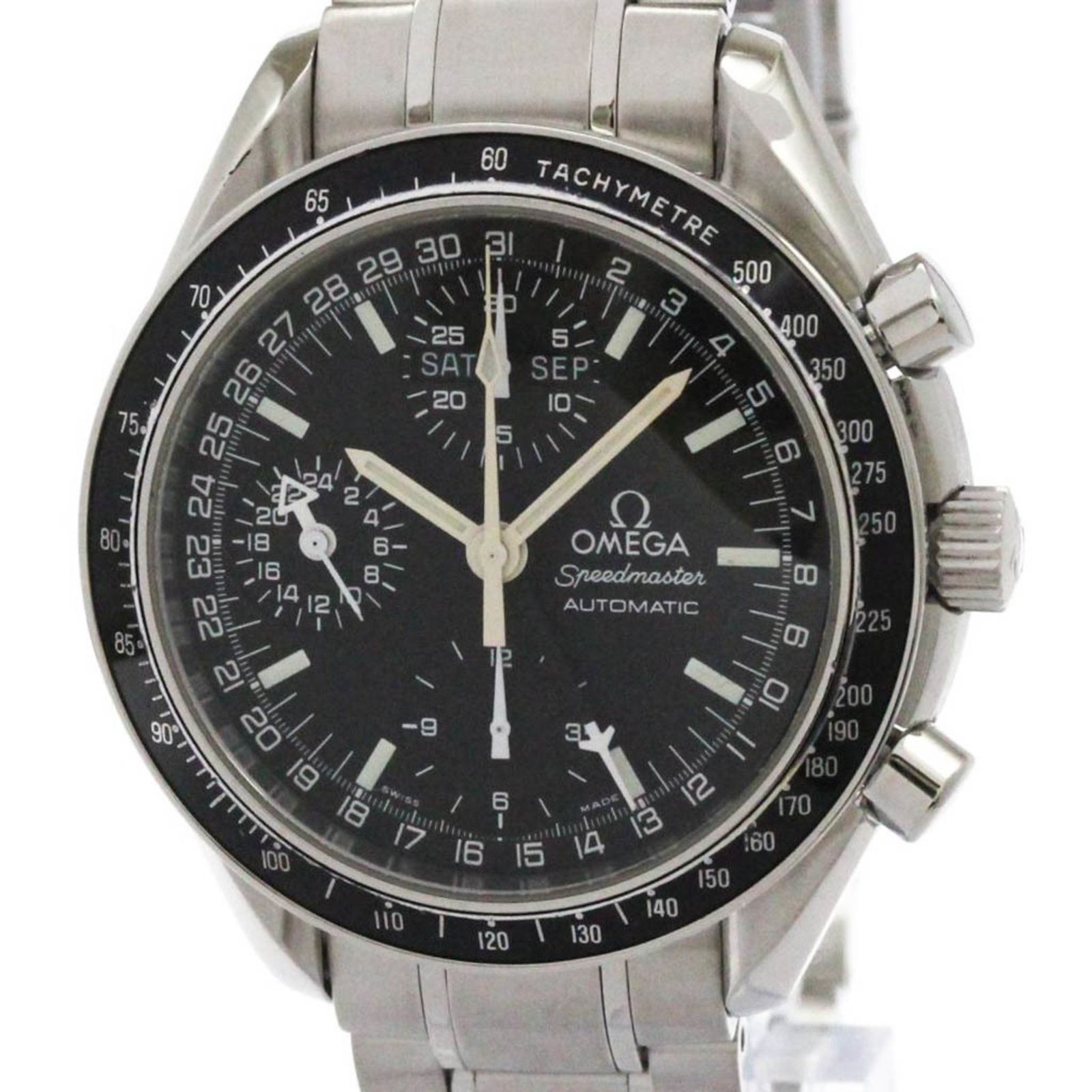 オメガ OMEGA スピードマスター マーク40 ステンレススチール 自動巻き メンズ 時計 3520.50 外装仕上げ済み