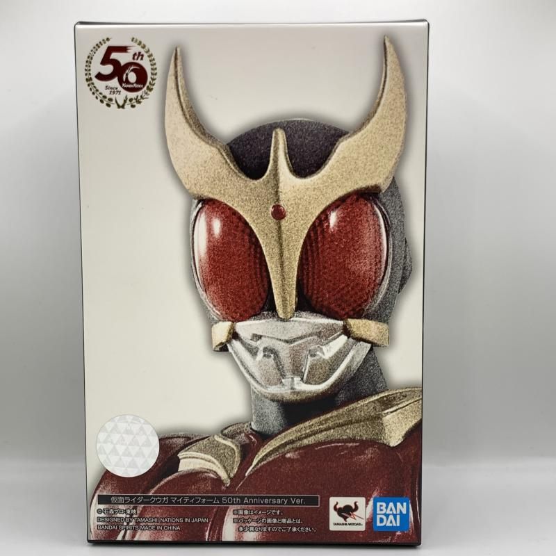 【中古】バンダイ　S.H.Figuarts (真骨彫製法) 仮面ライダークウガ マイティフォーム 50th Anniversary Ver.　開封品[70]