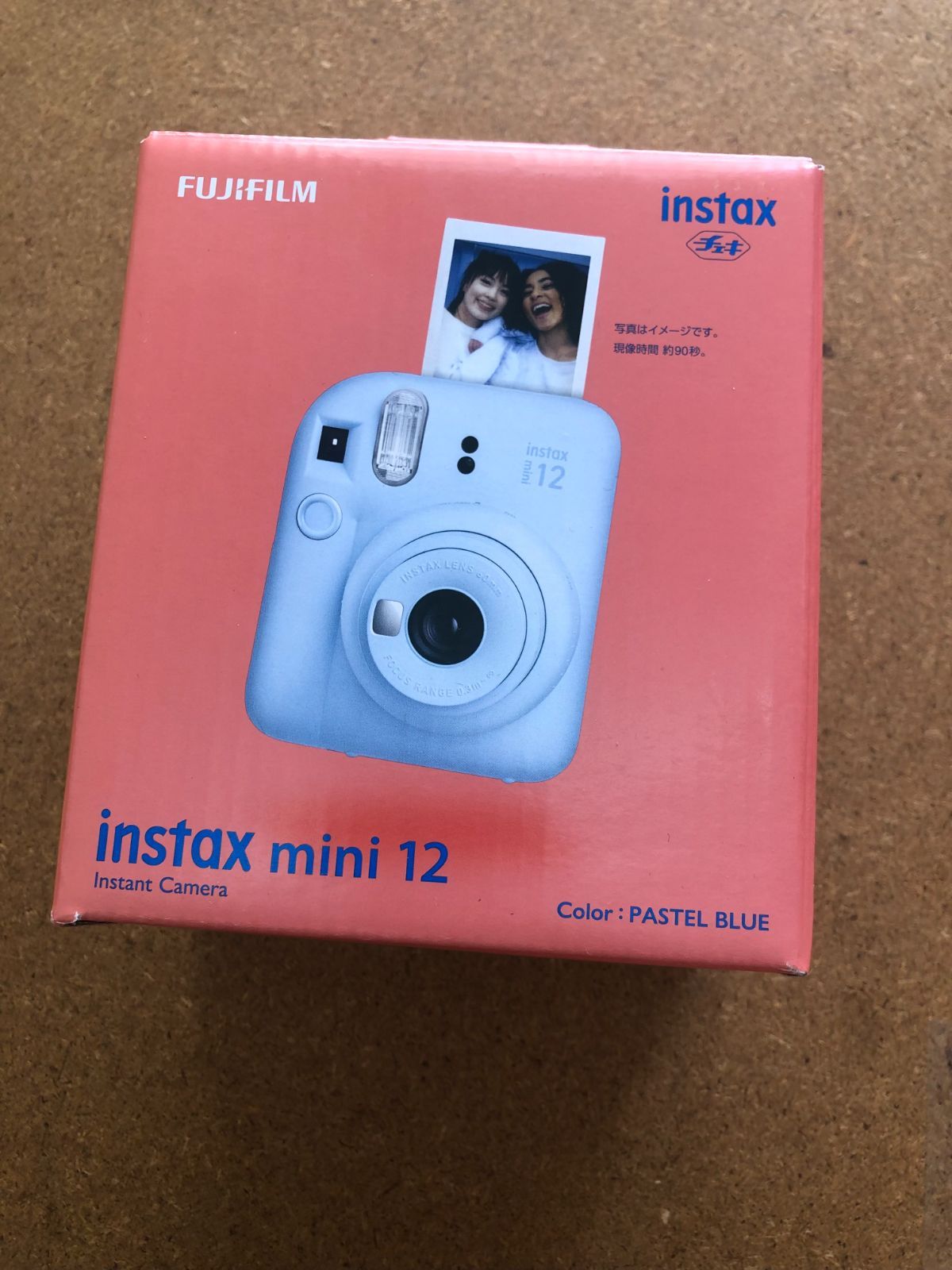 未使用●FUJIFILM チェキ インスタントカメラ チェキ” INSTAX mini 12 パステルブルー●