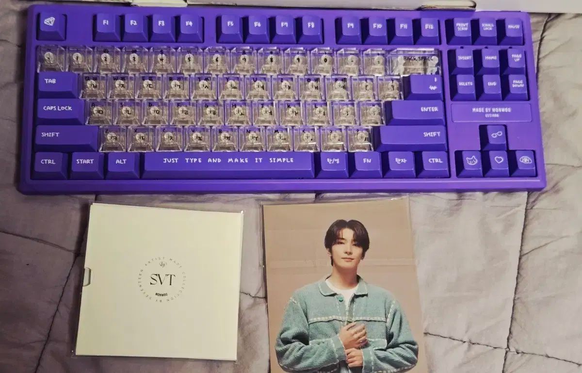 SEVENTEEN(セブンティーン・セブチ) ウォヌ(WONWOO) キーボード