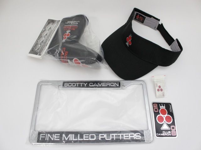 スコッティキャメロン 2008 クラブキャメロン Club Cameron メンバーキット 5点セット 正規 2008