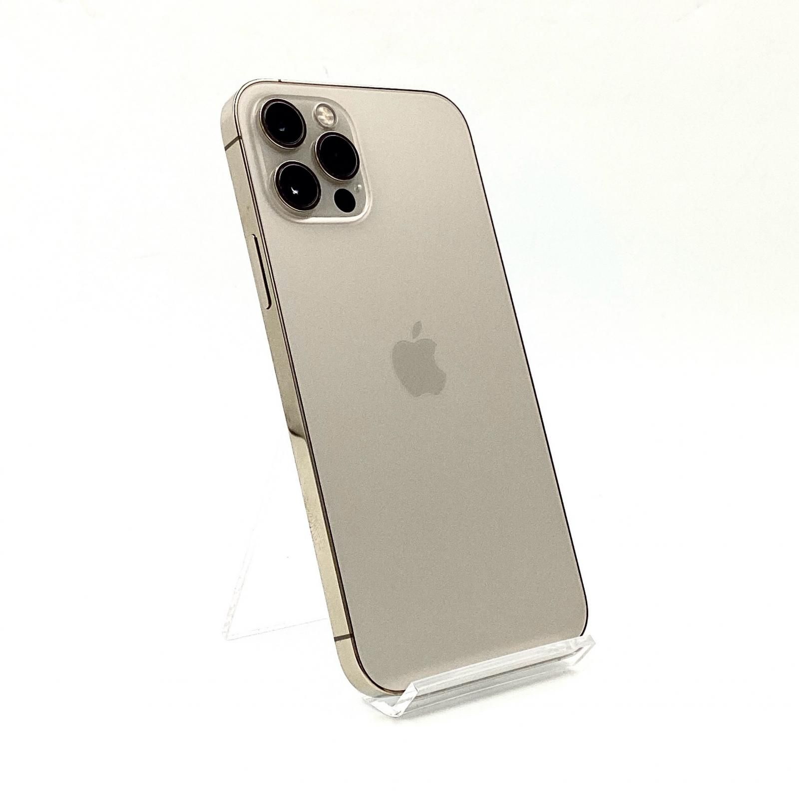 【全額返金保証】【最速発送】Apple iPhone 12 Pro 128GB ゴールド au 白ロム 85% 動作確認済