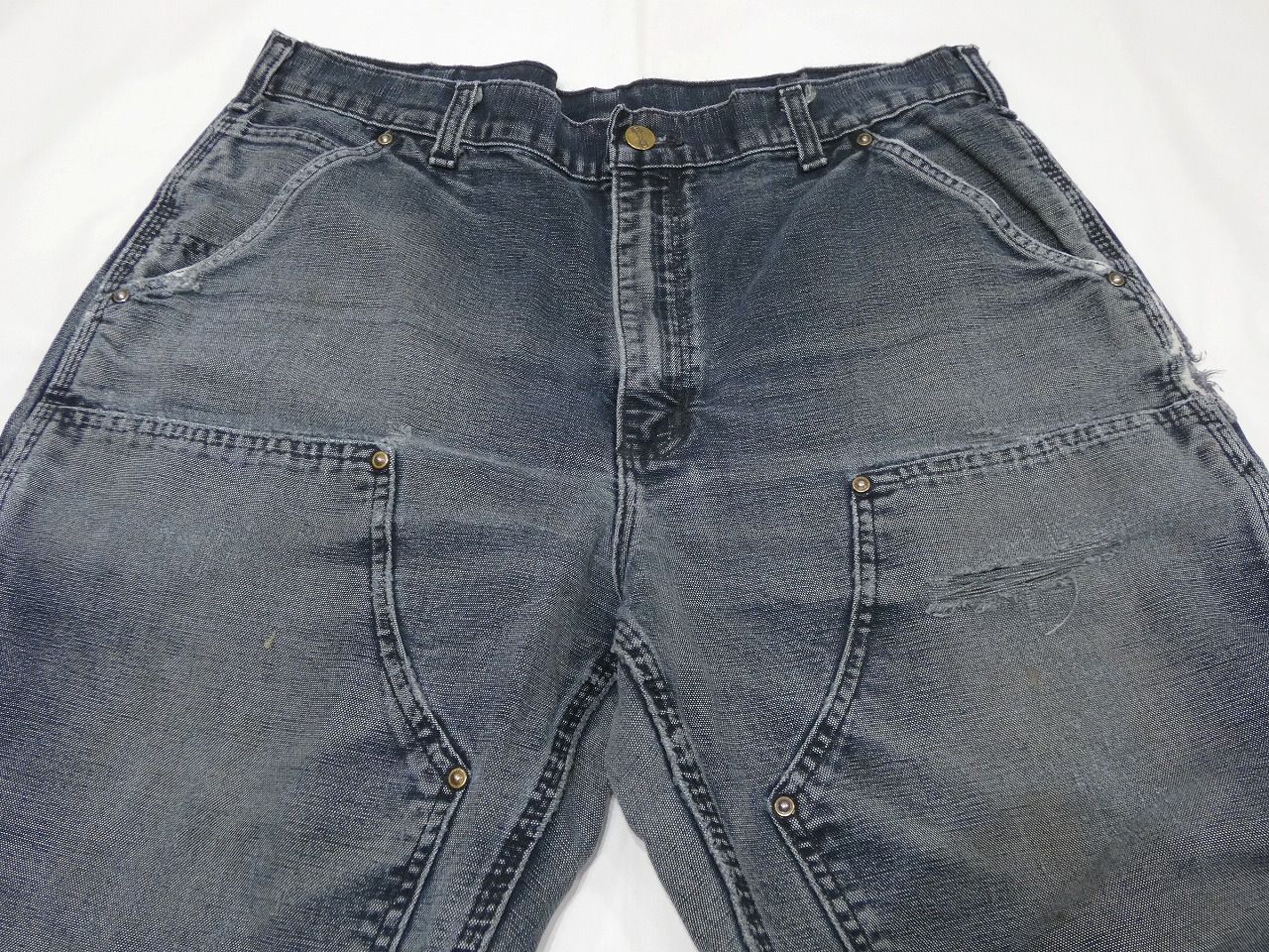 90s00s ビンテージ カーハートダブルニー　carhartt 鬼フェードボロ 鬼フェードボロ90s carhartt カーハート ダブルニー ペインター