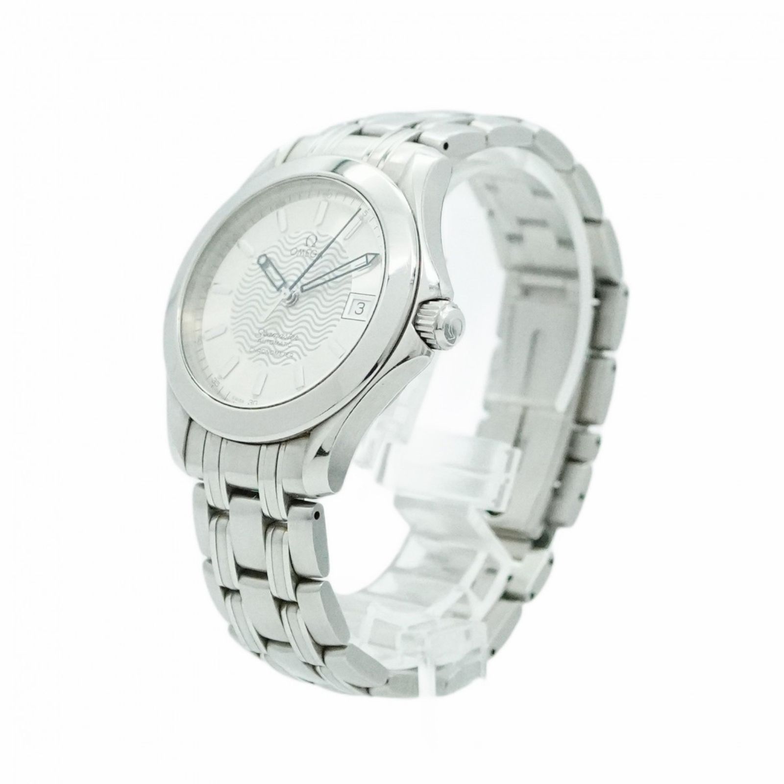 オメガ シーマスター 2501.31 シルバー文字盤腕時計 メンズ 2501.31