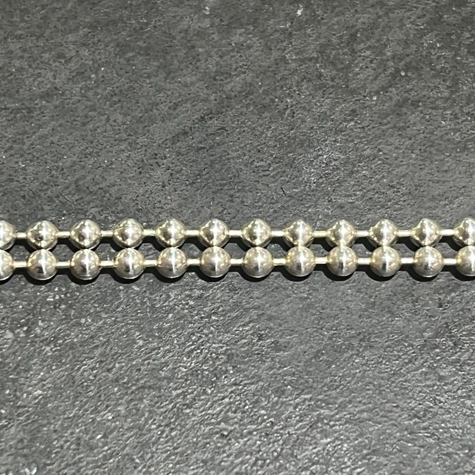 美品 CHROME HEARTS 純正ボールチェーン ネックレス クロムハーツ 