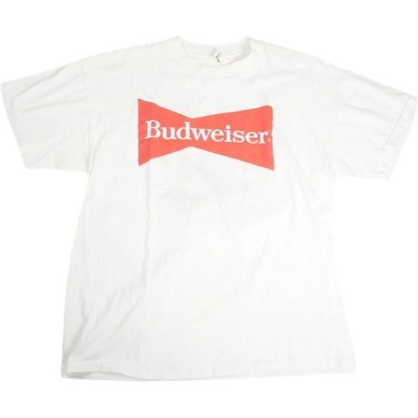 Size【XL】 VINTAGE ヴィンテージ 90's Budweiser TEE Tシャツ 白 【中古品-良い】 20810579