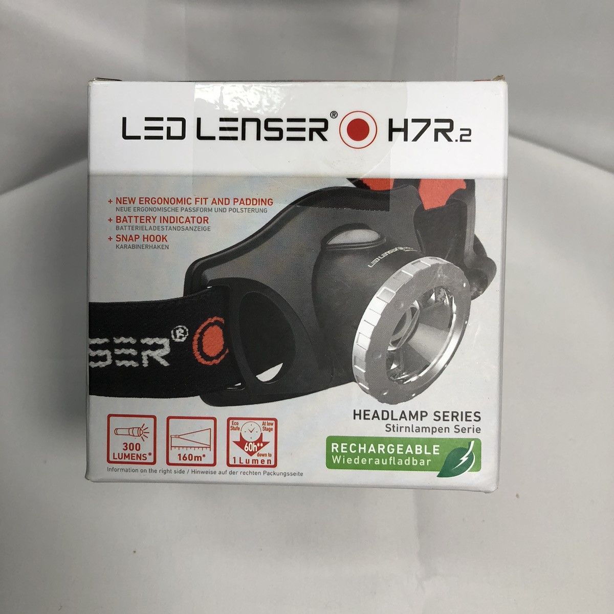 新品】Ledlenser(レッドレンザー) H7R.2 LEDヘッドライト USB