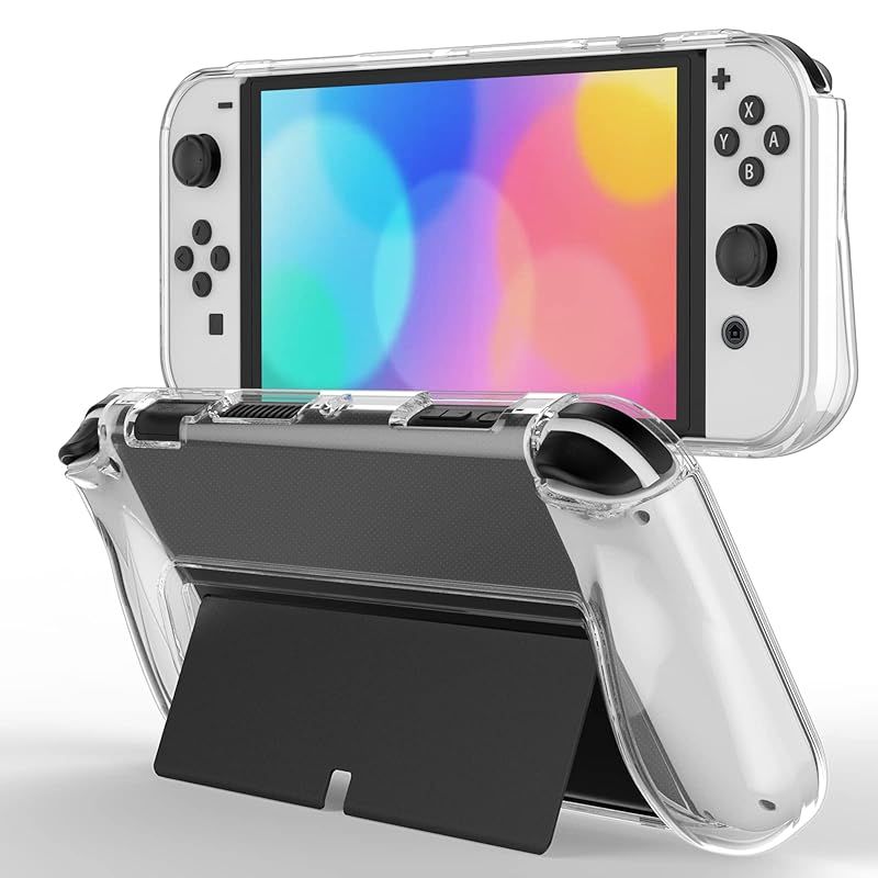 新着商品 JEDirect 保護ケース Nintendo Switch 有機EL用 OLEDモデル 7インチ2021発売 衝撃吸収 傷つけ防止 グリップカバー 0