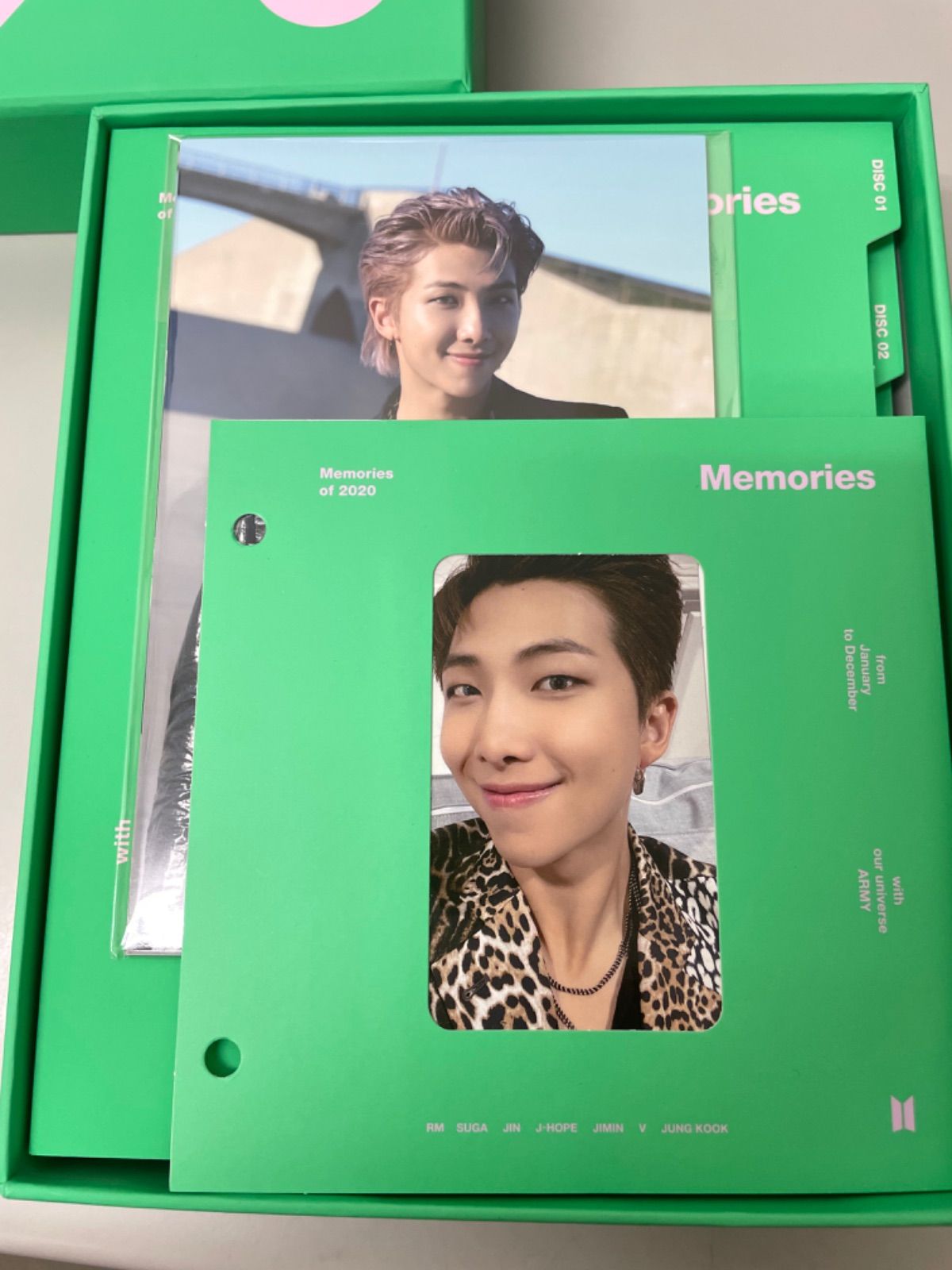 BTS 2020 MEMORIES Blu-ray トレカジン