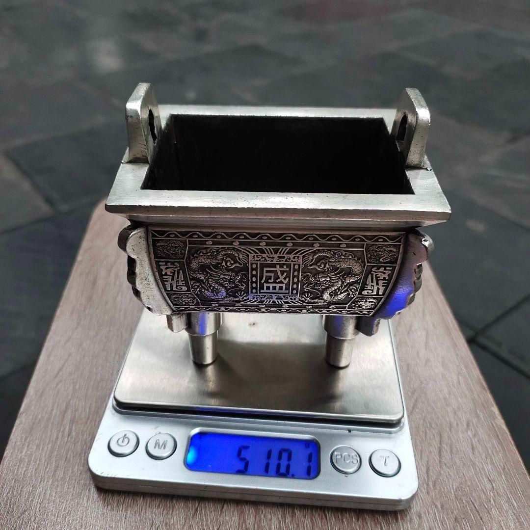 銅製 仏鼎 方鼎香炉 装飾品 工芸品 置物 銅製 仏鼎 方鼎香炉 装飾品 工芸品 置物 - メルカリ