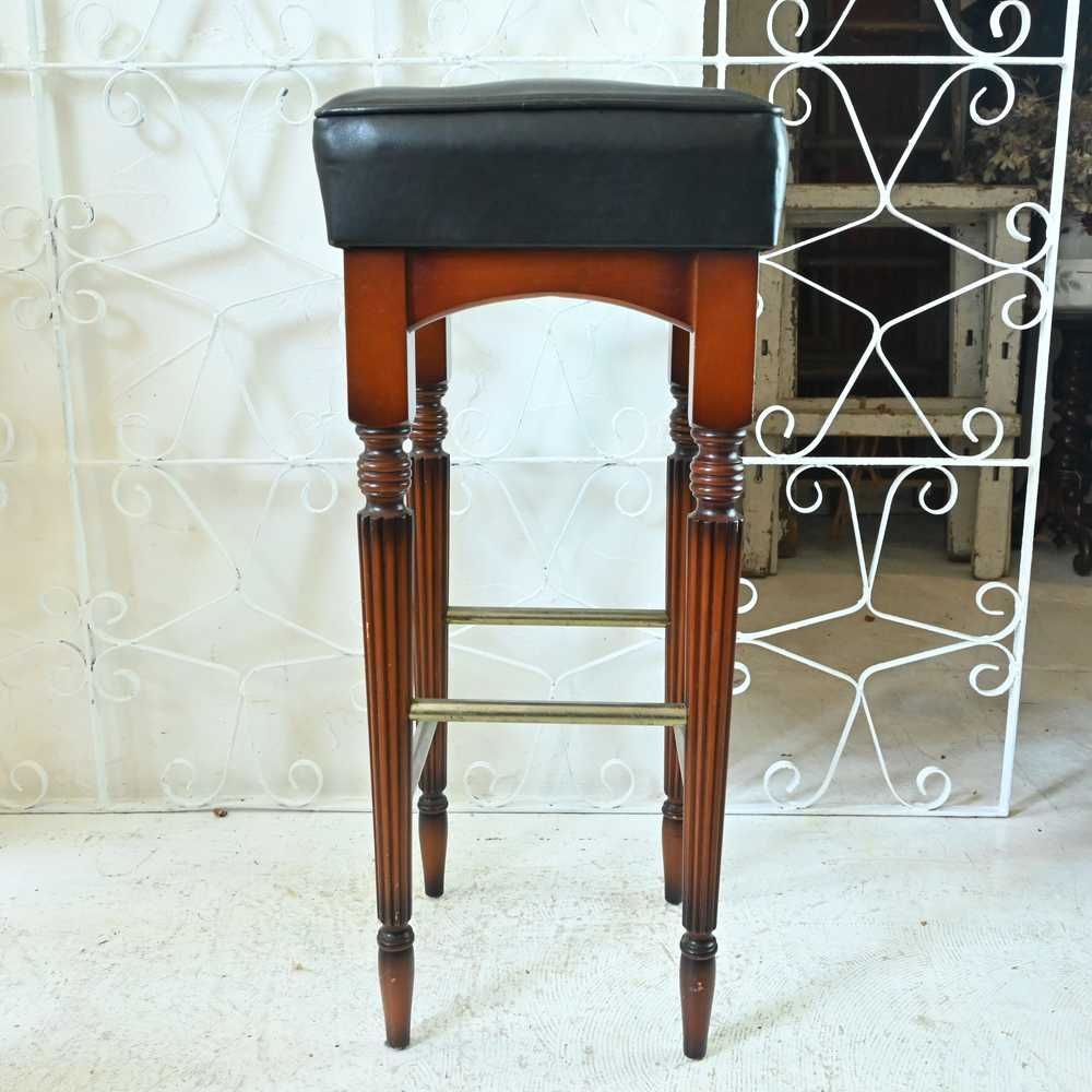 イギリスアンティーク仕上げ カウンターチェア バーチェア 椅子 ハイ