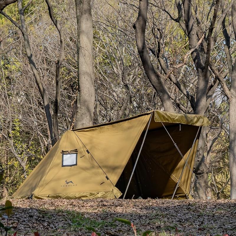 TOMOUNT パップテント TC軍幕 ソロテント 2人用 ポリコットンテント