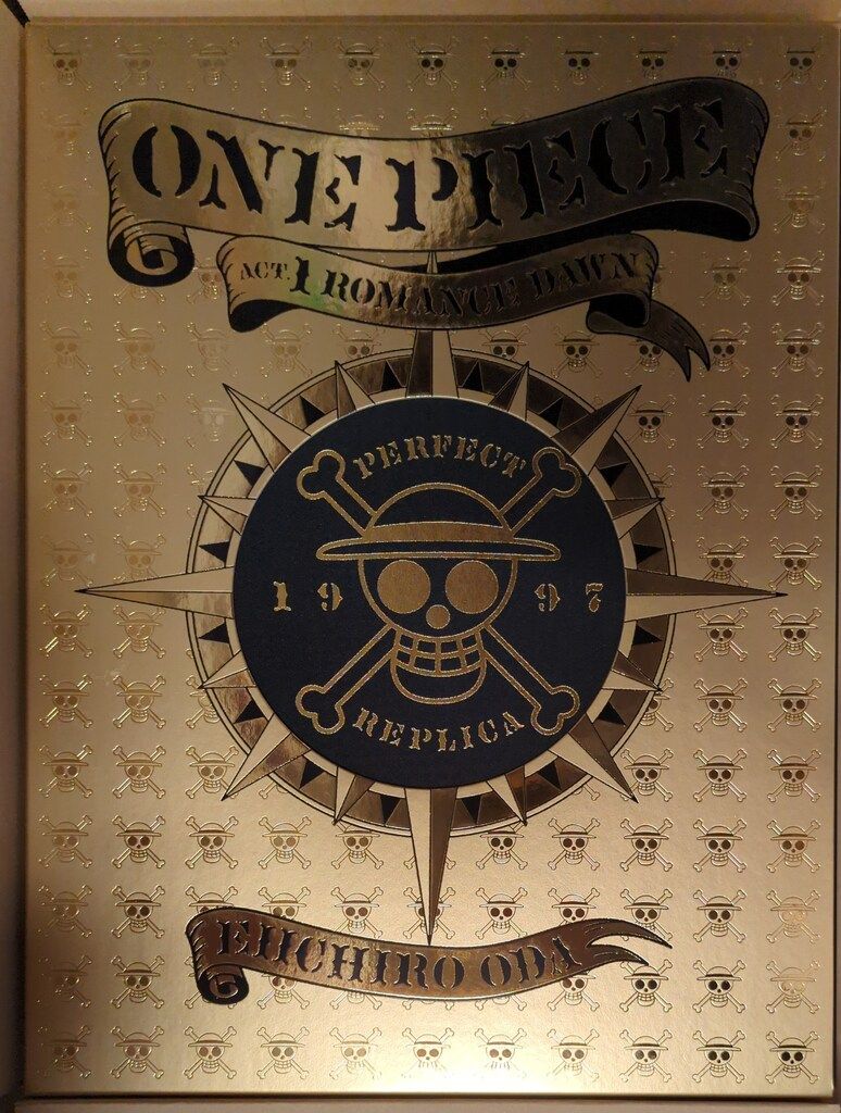 集英社 輸送 尾田栄一郎 ONE PIECE 第1話複製原稿BOX ROMANCE DAWN-冒険の夜明け-