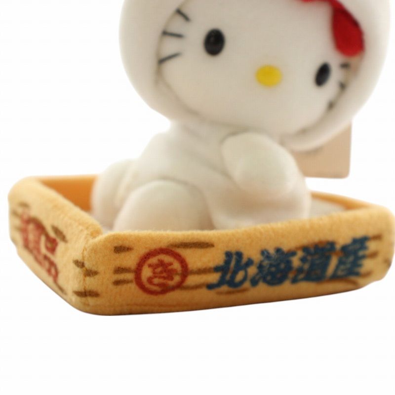 サンリオ ご当地キティ 北海道限定 イカ ハローキティ 人形 ぬいぐるみ