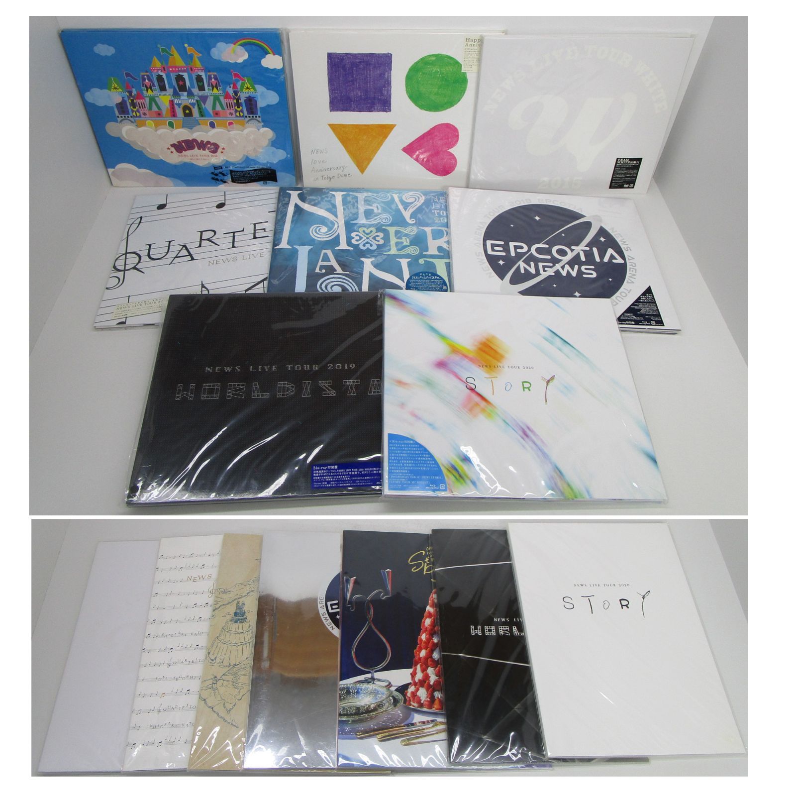 NEWS LIVE DVD Blu-ray 7枚セット NEWS LIVE DVD Blu-ray 7枚セット 【公式通販】
