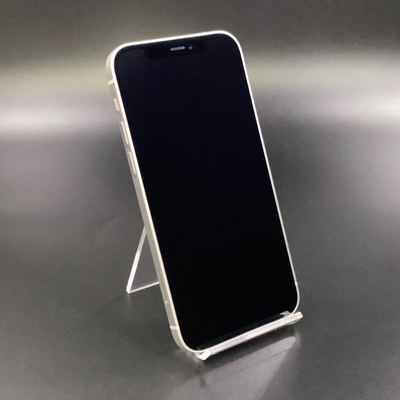 全額返金保証】【最速発送】Apple iPhone 12 64GB ホワイト au SIM