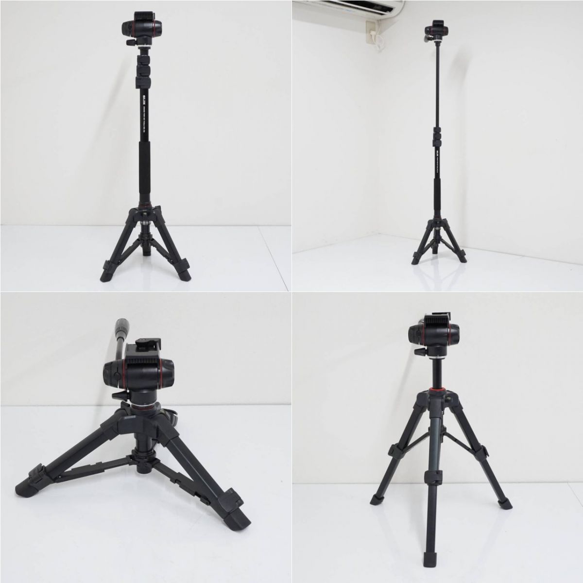 【未使用】SLIK一脚STANDPOD GX Video-OIL KS 新品未使用】SLIK スタンドポッドGX video-OIL KS 三脚 一脚