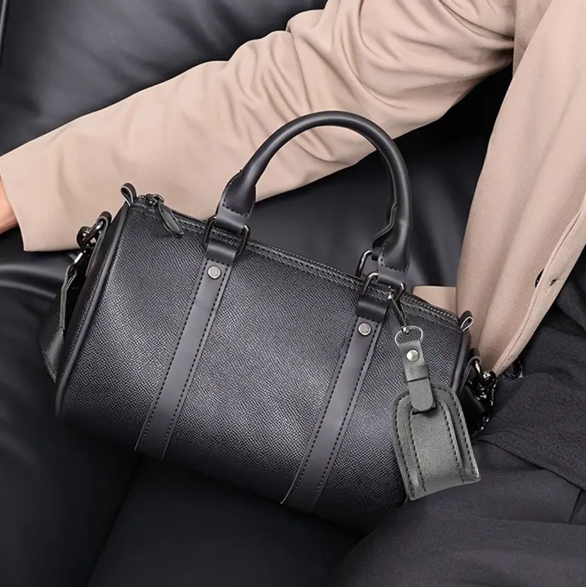 【正規品】プラダ PRADAナイロン iQOSケース 小物ポーチ 三角ロゴ 黒 Prada プラダ ナイロン IQOS・携帯電話 ケース 三角ロゴ