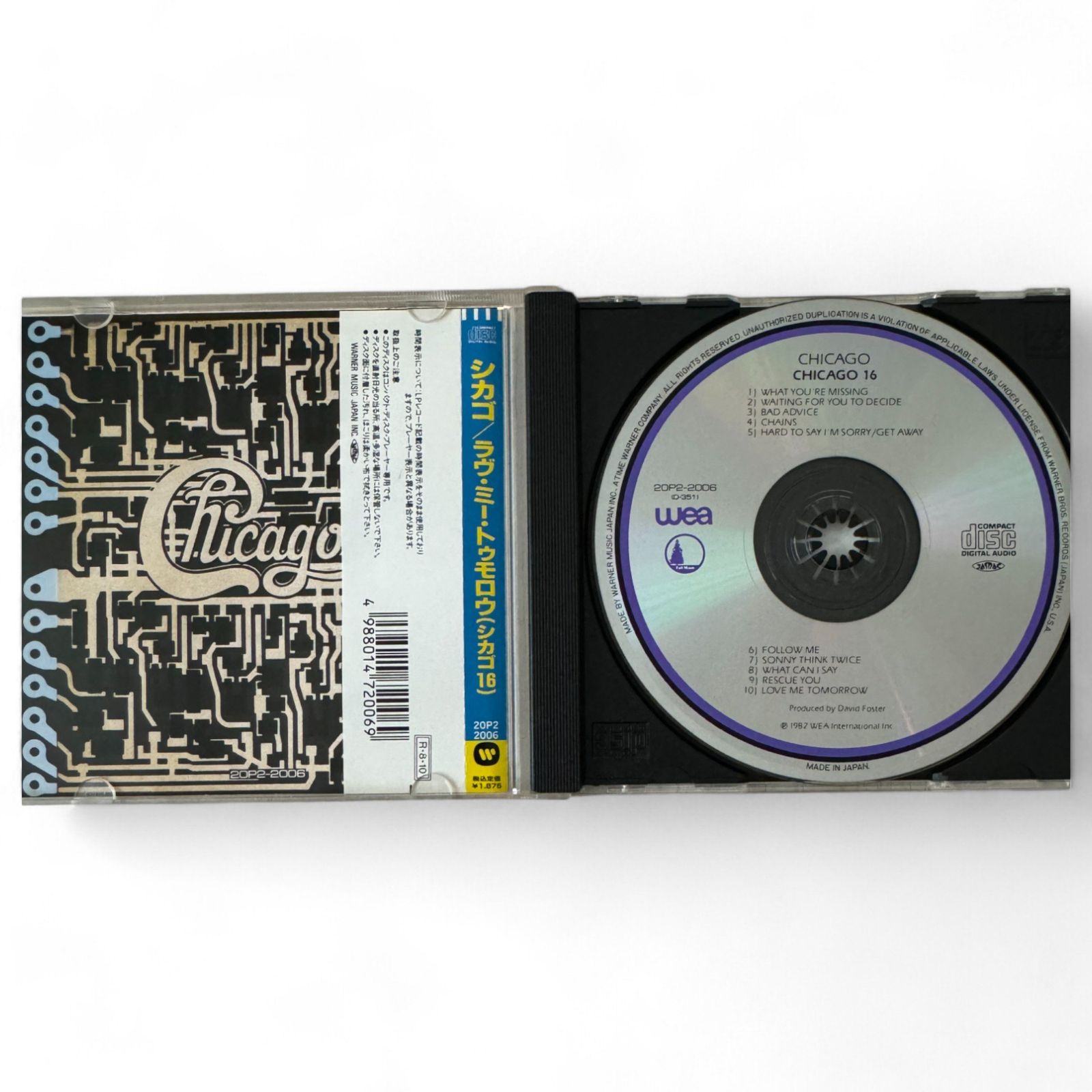 シカゴ CHICAGO   / CD6枚セット □ 国内盤 帯付 シカゴ ラヴ・ミー・トゥモロウ シカゴ16 CD