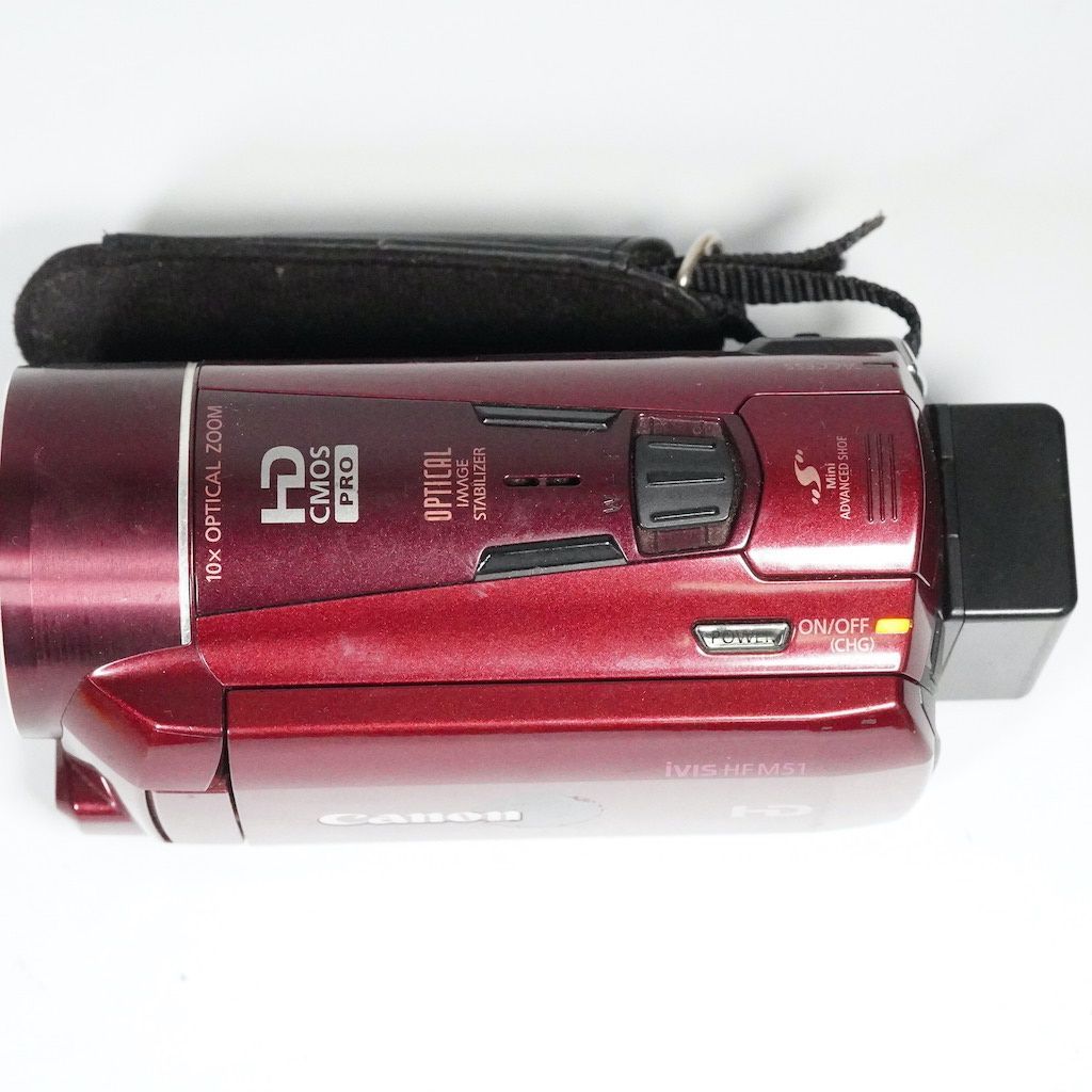 Canon キヤノン iVIS HF M51 レッド 動作OK 返金保証 /1959 - メルカリ