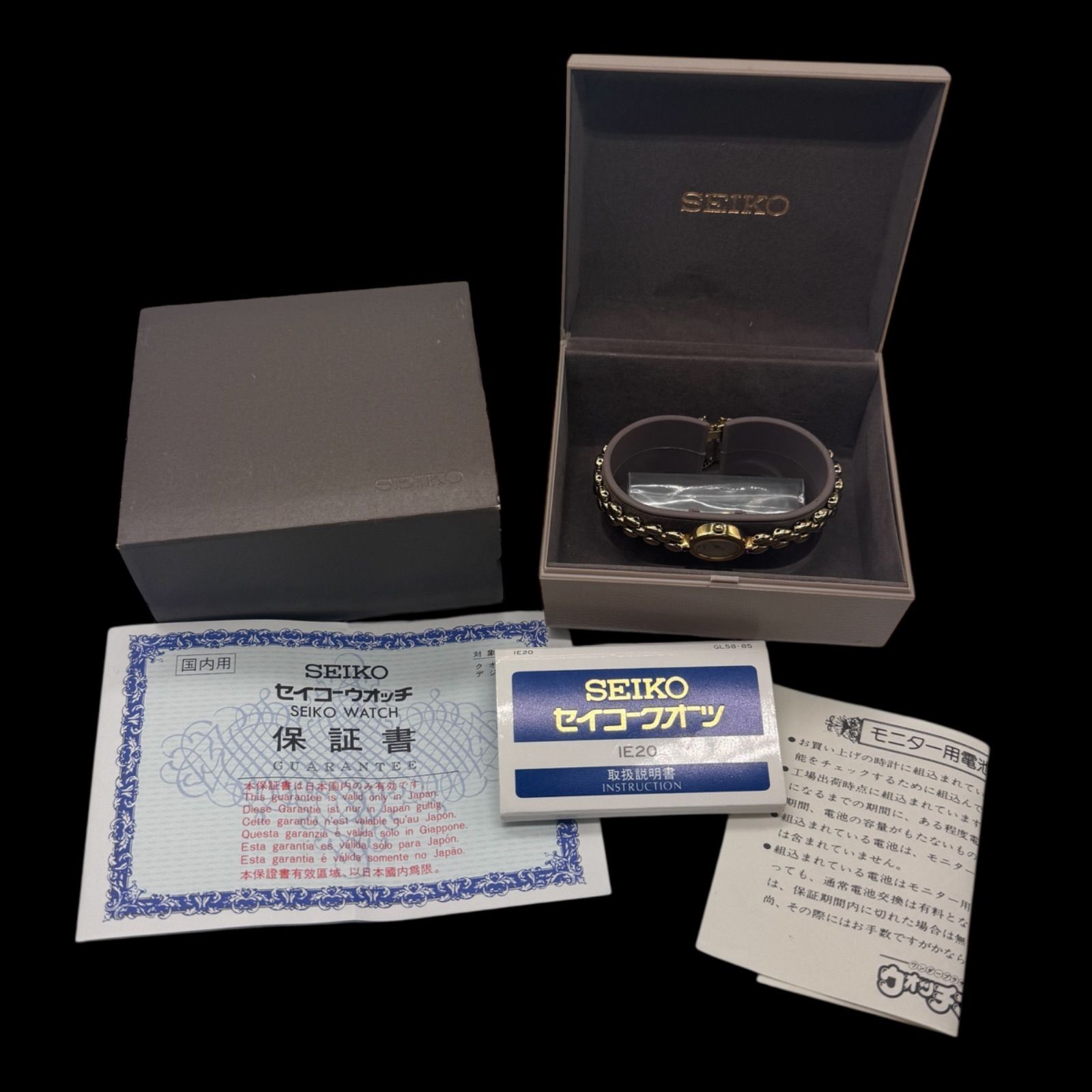 稼働 美品 SEIKO セイコー ブレスウォッチ レディース腕時計