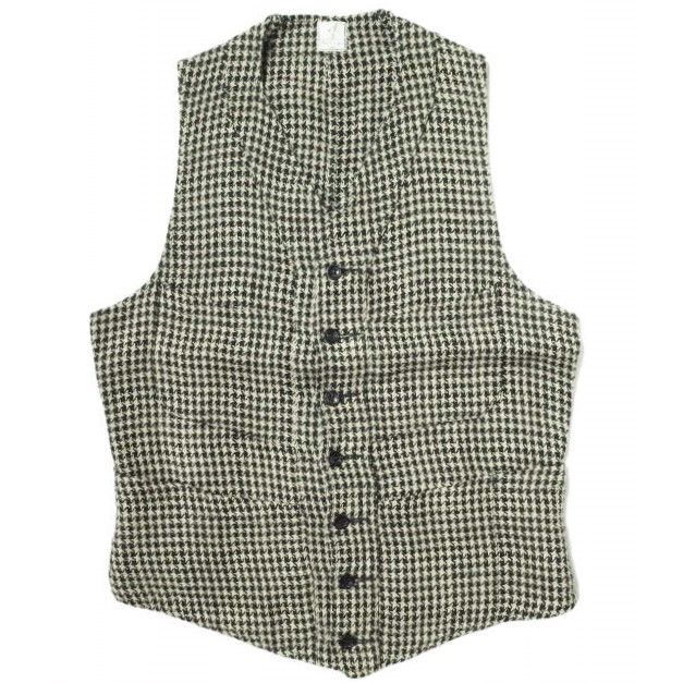 ANATOMICA SAGAN VEST HOUNDSTOOTH フランス製 ANATOMICA SAGAN VEST HOUNDSTOOTH LINEN S - メルカリ