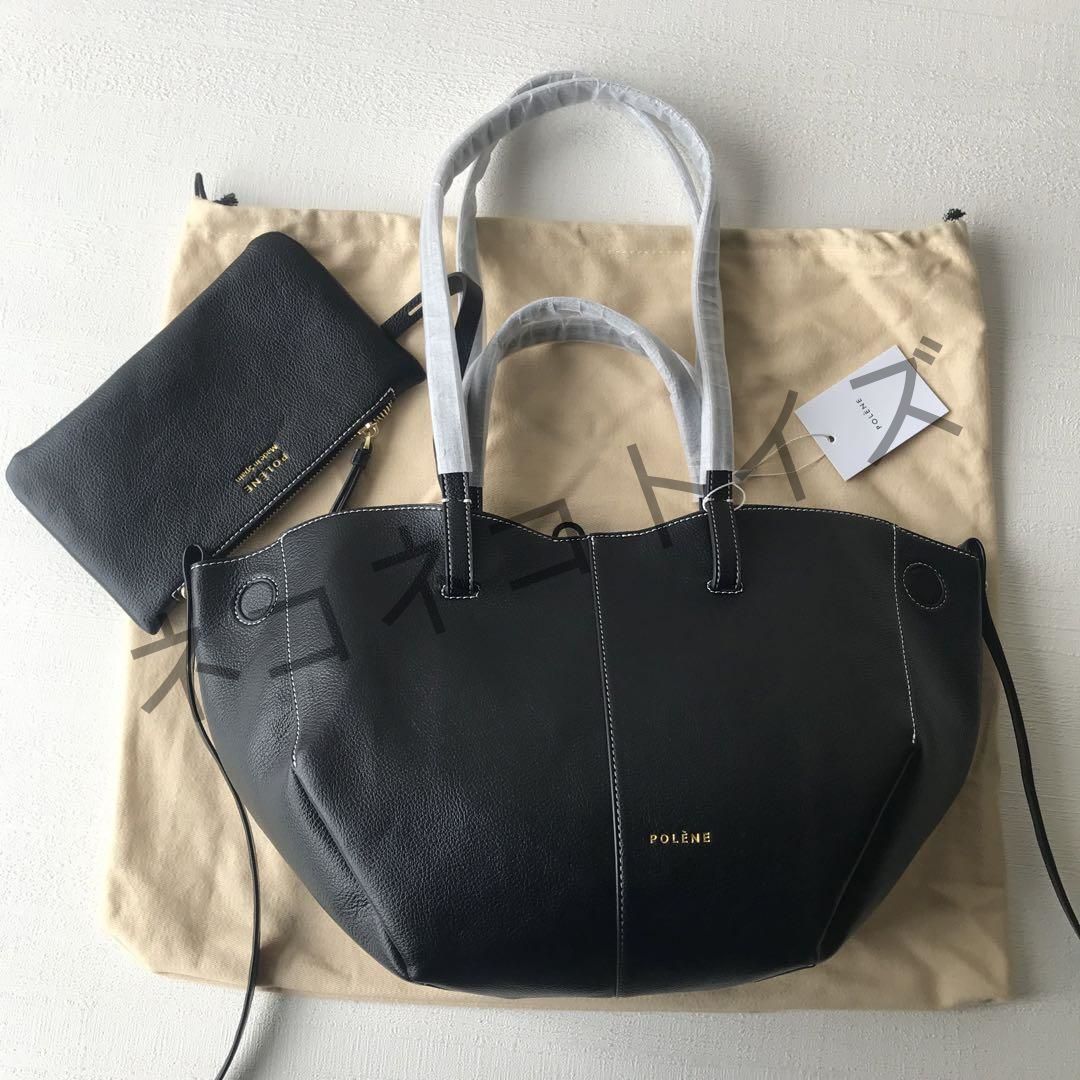 人気美品 POLENE レディース Cyme mini トートバッグ 2Way ポレーヌ  