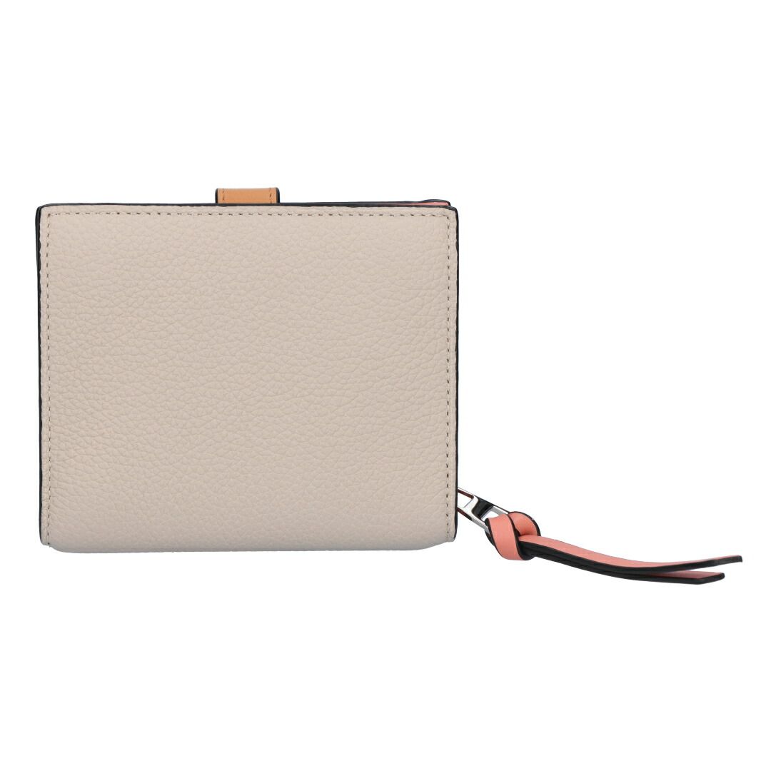 ロエベ LOEWE 折財布 二つ折り財布 コンパクト ジップウォレット C660Z41X02 2463 LIGHT OAT HONEY