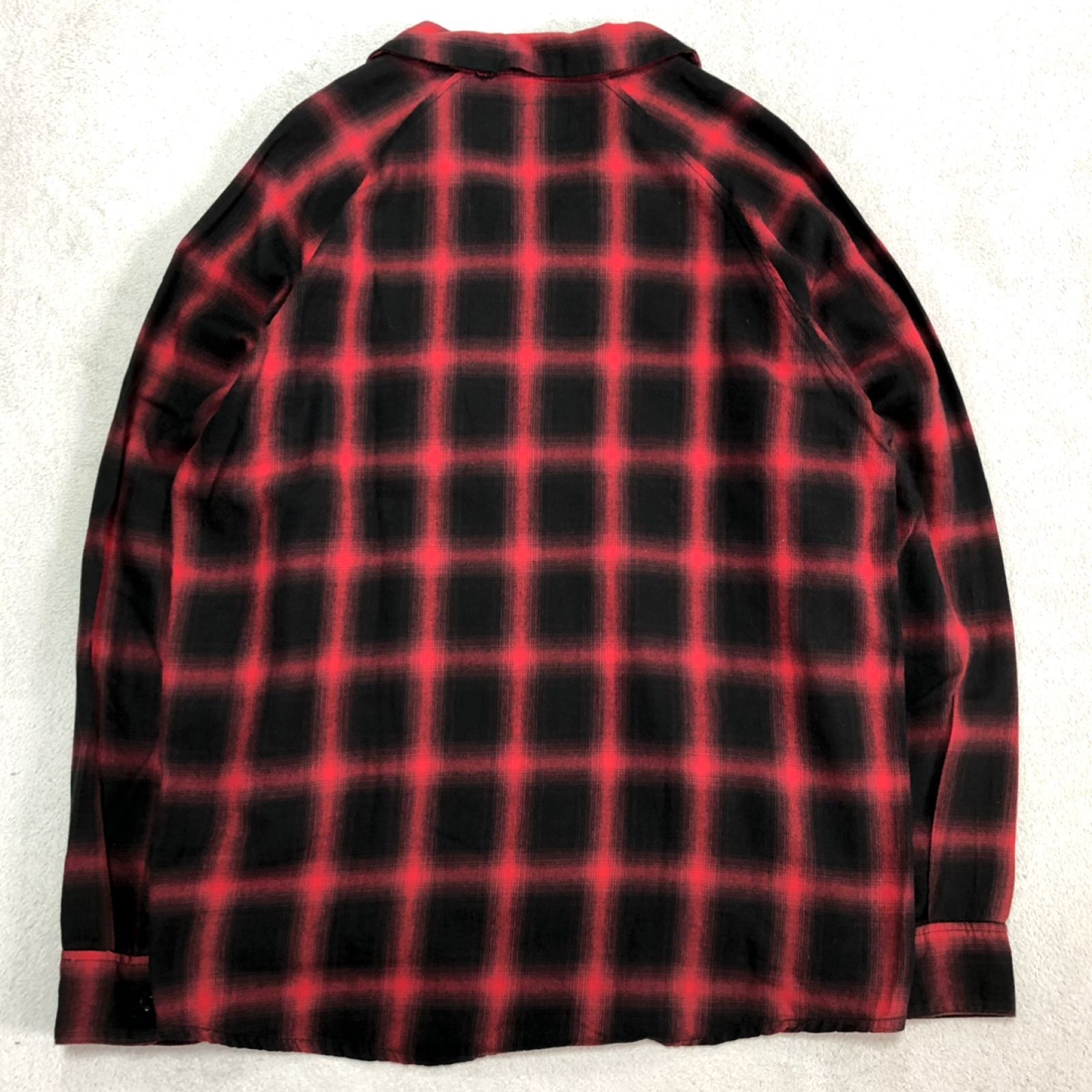 CHALLENGER L/S CHECK WORK SHIRT ワークシャツ オープンカラー