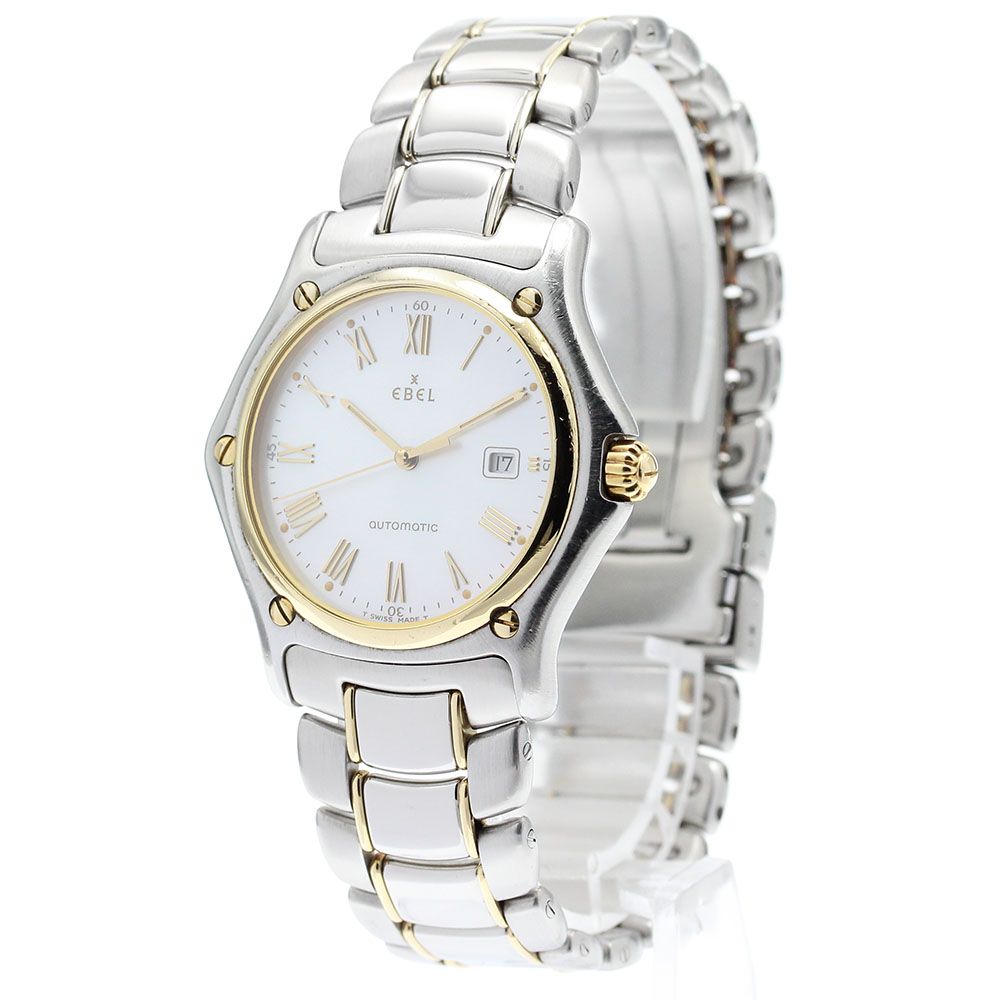 エベル EBEL 193902 クラシックウェーブ YGベゼル 自動巻き ボーイズ_  