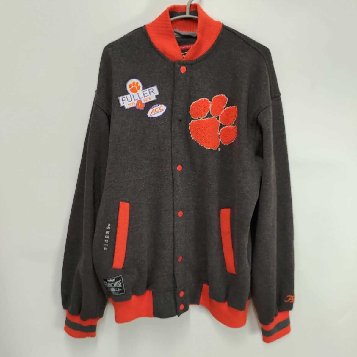 クレムソン大学 タイガース VARSITY SWEATJACKET ACC アメフト