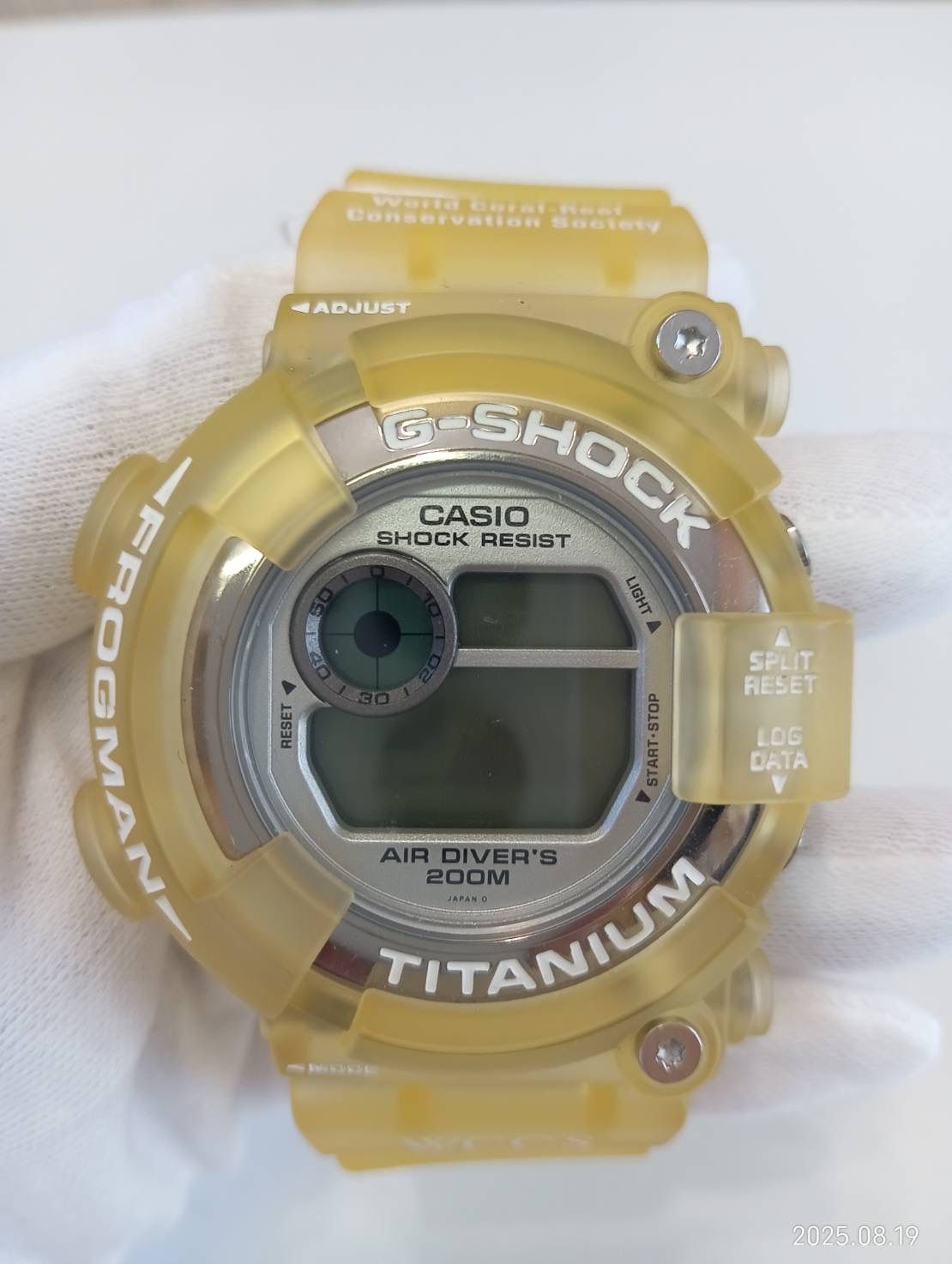 中古品】 CASIO カシオ G-SHOCK Gショック DW-8201 W.C.C.S.