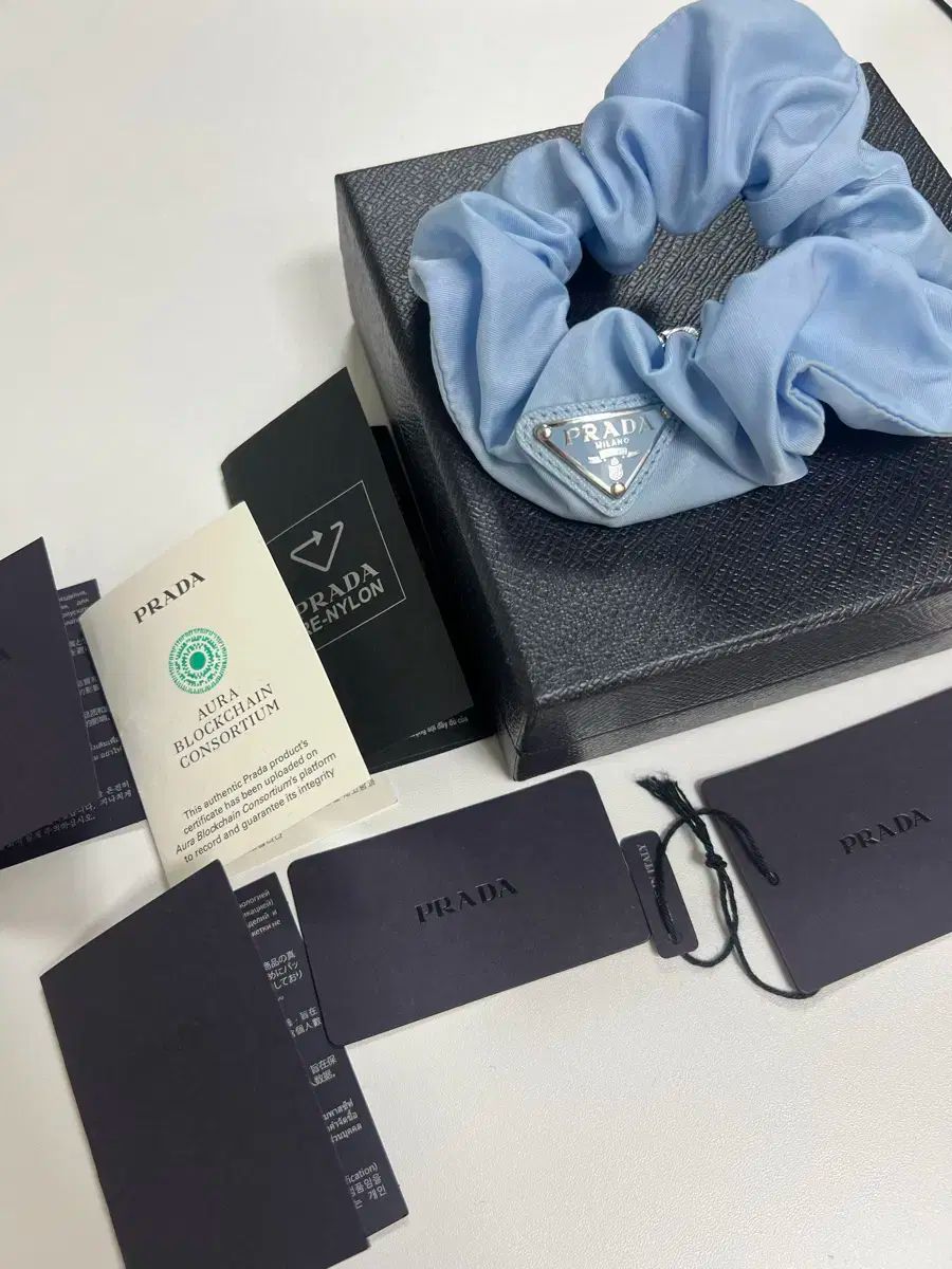 25fw Prada(プラダ) リナイロン ヘアゴム (新製品グレード