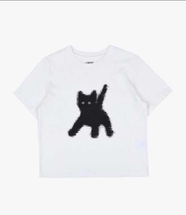 超セール！ 大人気☆2025SS新作☆AEAE☆FLASHED CATS EYE CROP T