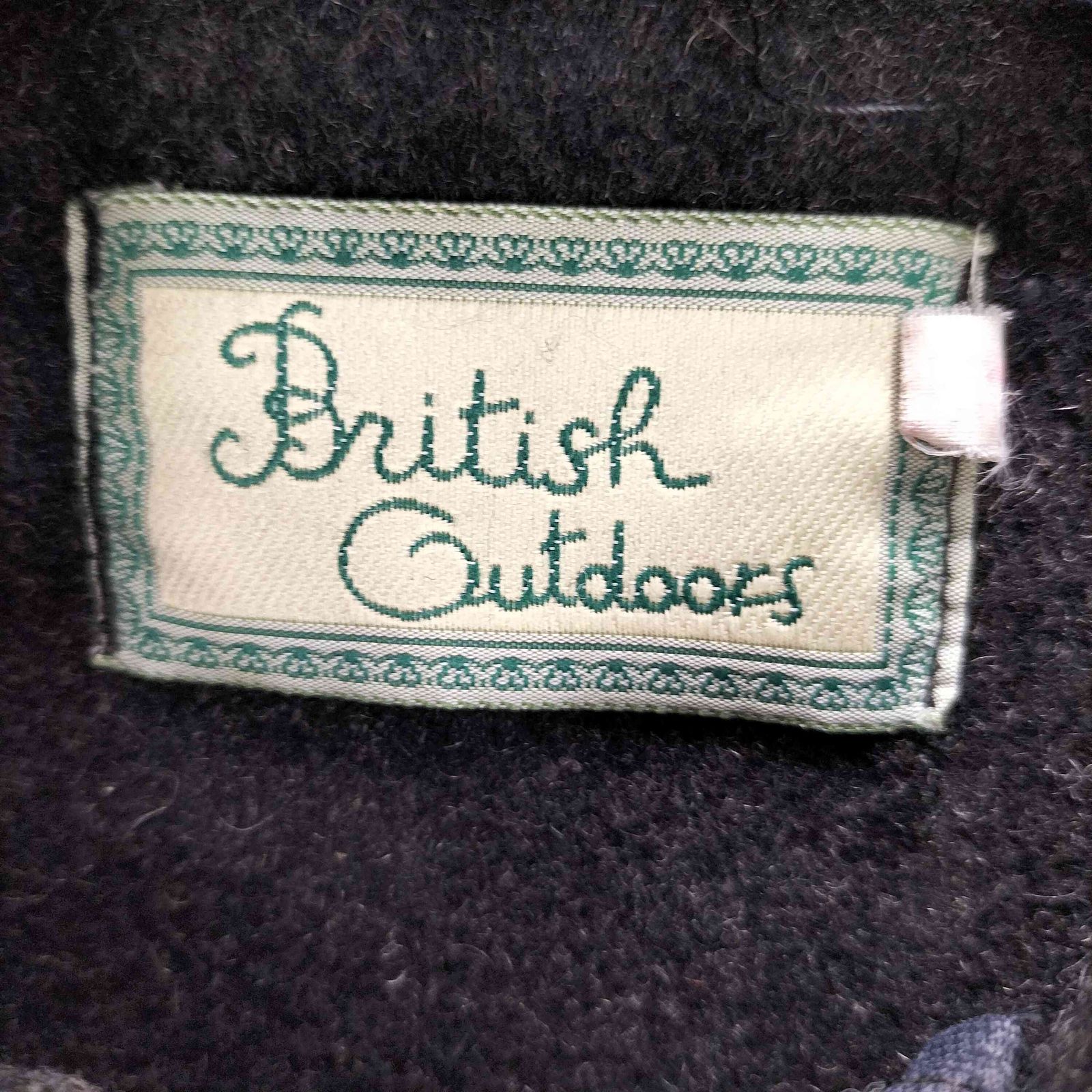 British Outdoors ウールメルトン ドンキーコート L イギリス ドンキー ジャケット コート 70年代 英国製 Donkey Jacket