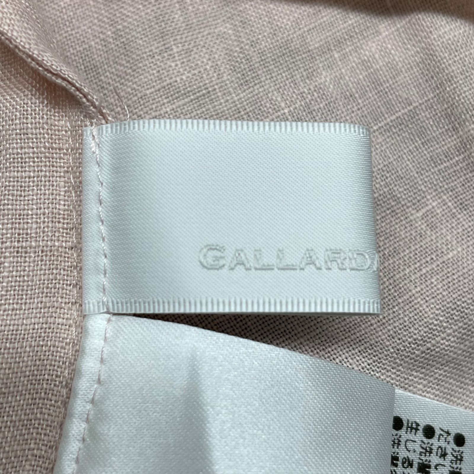 新品 未使用 タグ付き GALLARDAGALANTE ガリャルダガランテ リネン