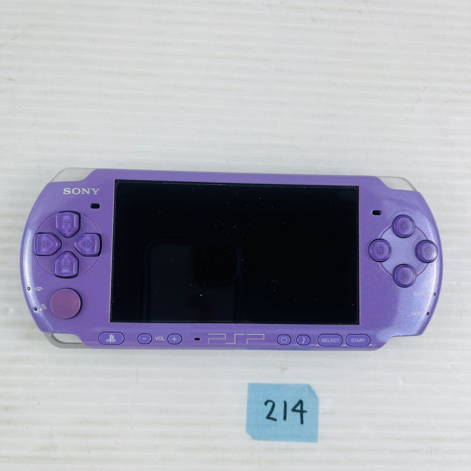 ◇214 【限定色！本体＋ソフト】【動作OK】PSP