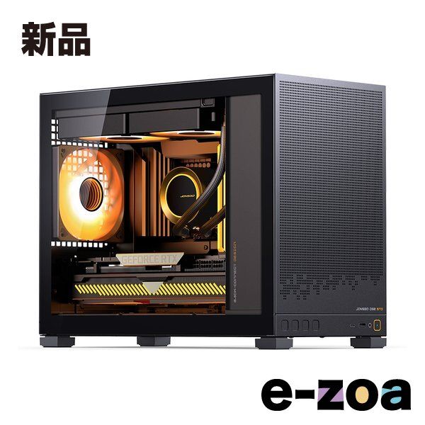 JONSBO ジョンスボ ミニタワー型PCケース MicroATX対応|SFX|SFX-L電源対応|ブラック D32 STD Black 2642579