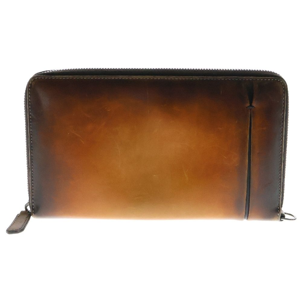 Berluti (ベルルッティ) ガスパール ラウンドジップ クラッチ