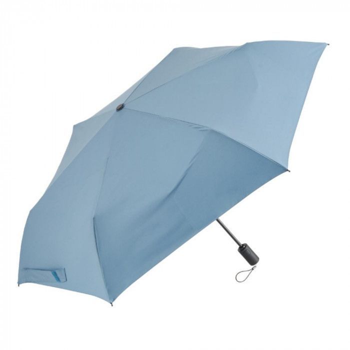 雨傘 たたみやすい LESS IS MORE LIM クイックシャット自動開閉 折りたたみ傘 55cm スモークブルー U355-0811BL1-B8