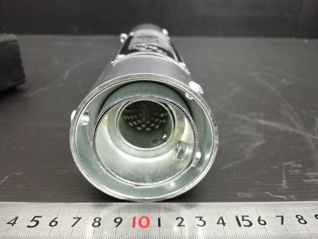 ＮＡＫＡＮＯサイレンサー　５０．８π　銀×メッキ　+　バネ　バンド NAKANOサイレンサー 銀×黒 50.8π + バネ バンド 汎用 - メルカリ