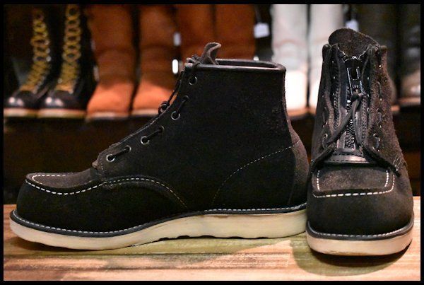 REDWING ビームス別注 8862 8E ジッパーユニット素材スエード