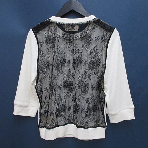 アリスオリビア alice + olivia ニット ブルゾン アリスオリビア alice + olivia AIR 七分袖 ニット セーター