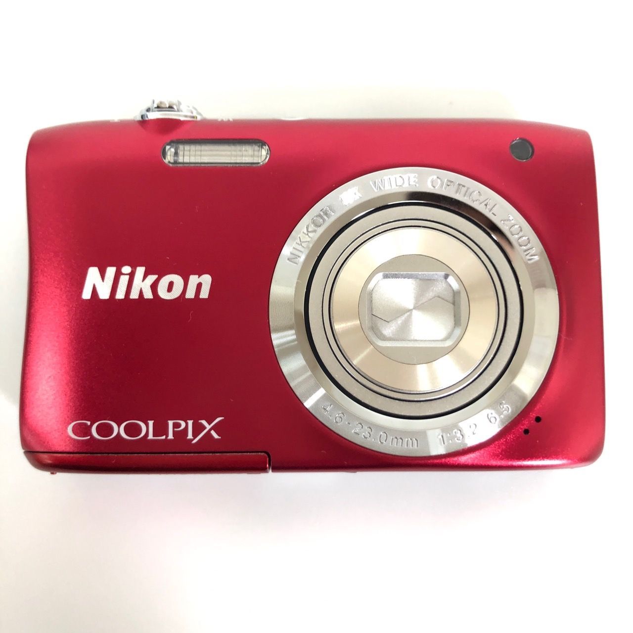 R*N様 ニコン COOLPIX S2900 レッド 薄型コンデジ カメラ 充電 Nikon ニコン COOLPIX S2900 レッド 充電ACアダプター USBケーブル